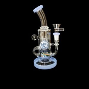 SPLASH BENT NECK RECYCLER MARBLE 8.3" UNBOXED